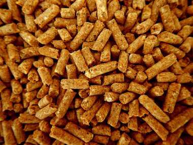 Pellet di sansa vergine di oliva